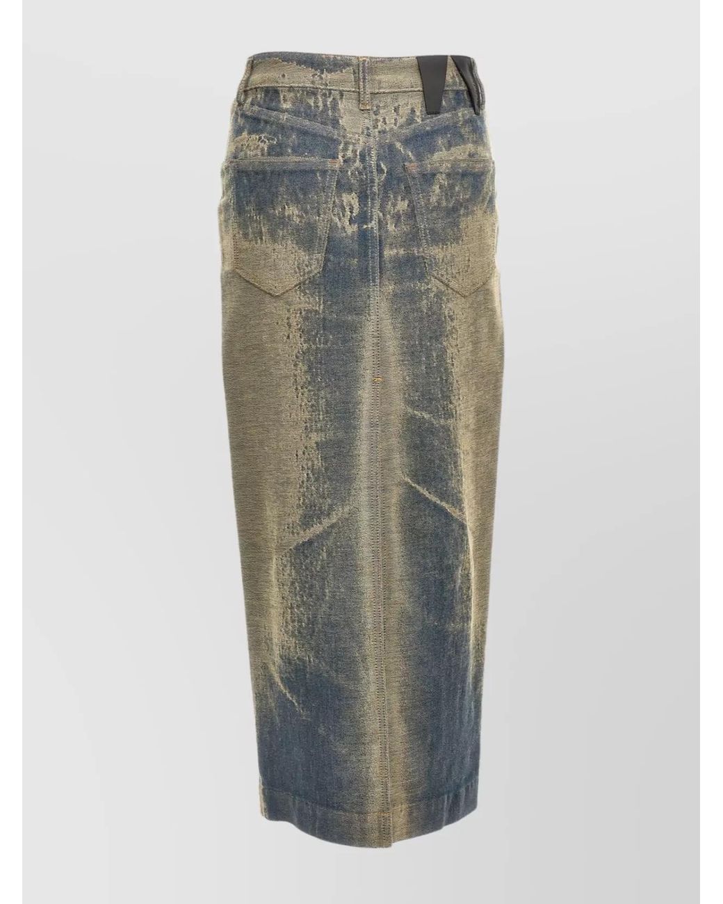 DARKPARK Blue High-Rise Skirt