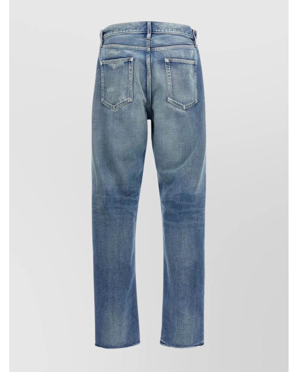 Fear Of God Blue Denim Straight-Leg Jeans for men