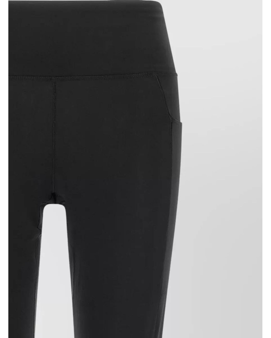 Y-3 Black High-Rise Slim-Fit Leggings
