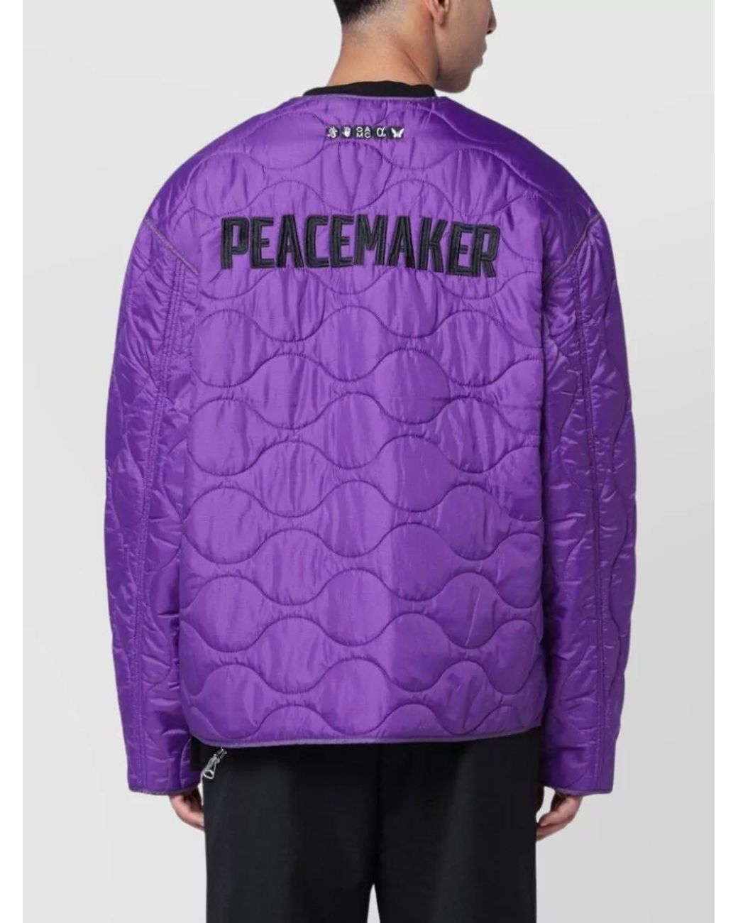 OAMC Purple Padded Combat Liner Jacket for men