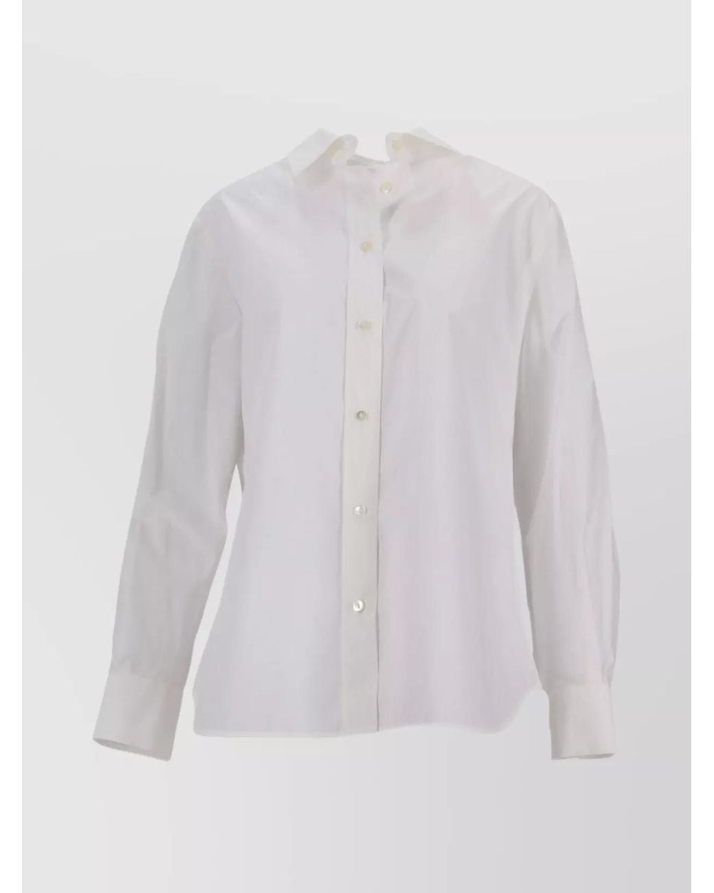 P.A.R.O.S.H. White Cotton Shirt