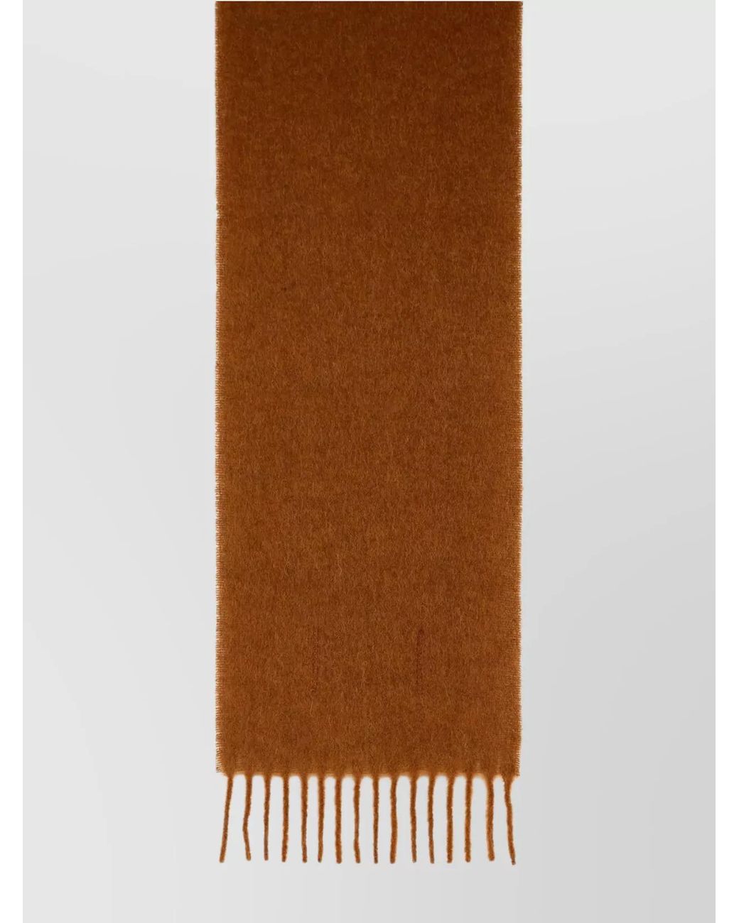 Marni Brown Alpaca Scarf for men