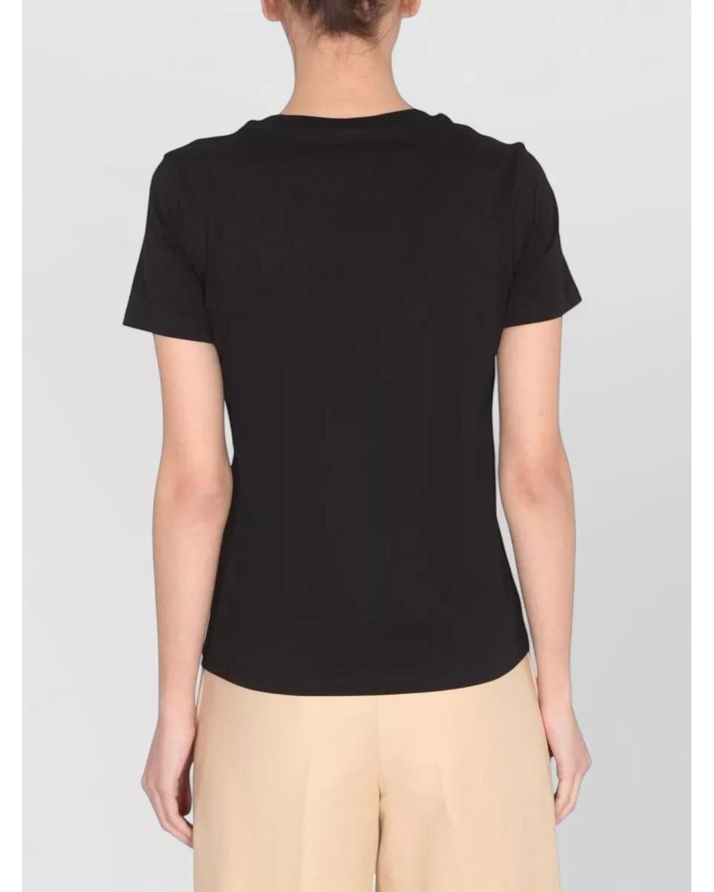 Moschino Black Logo Print T-Shirt