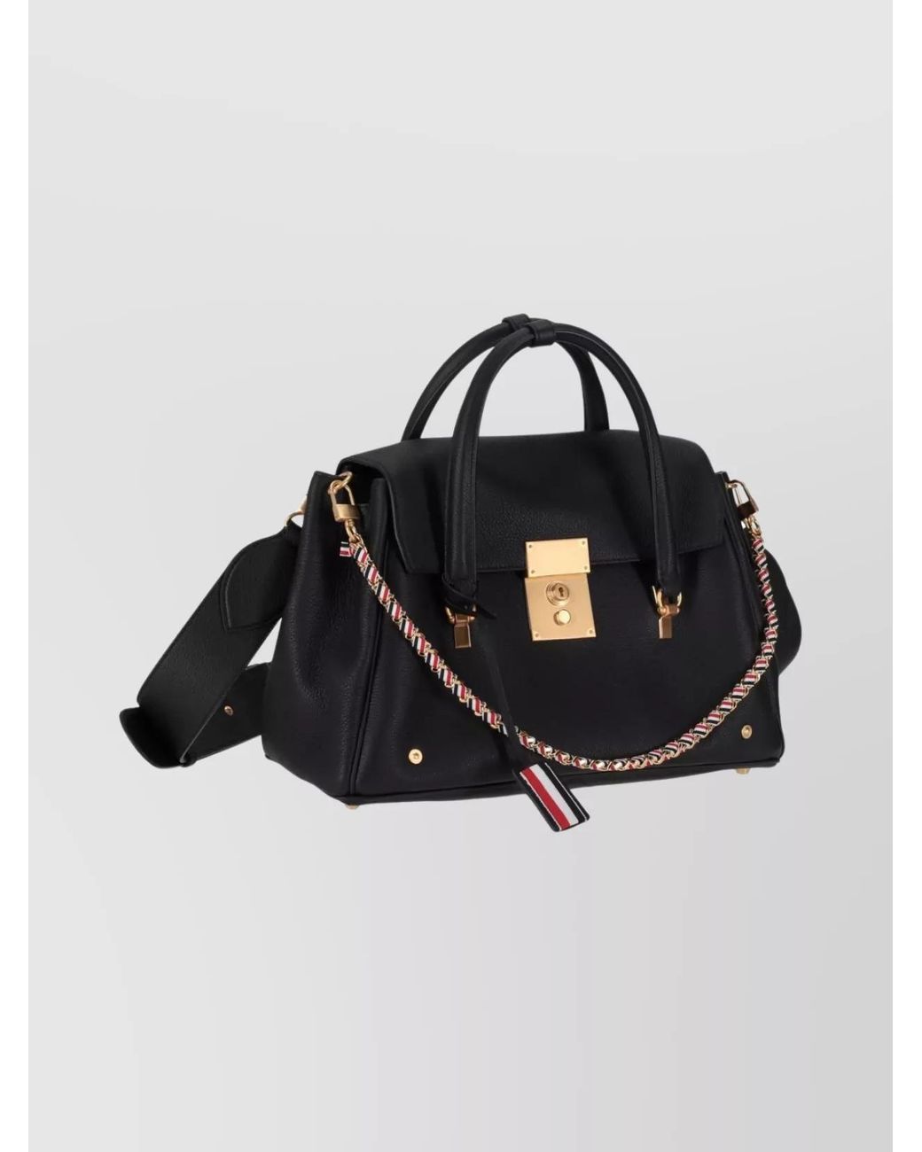 Thom Browne Multicolor Leather Shoulder Bag
