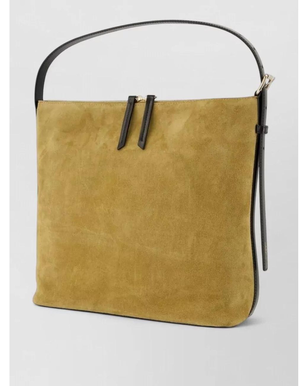 A.P.C. Green Vera Leather Shoulder Bag