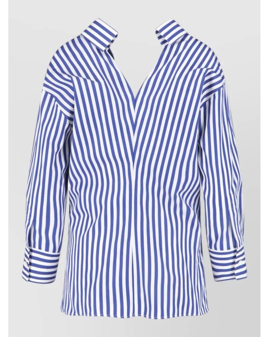 Givenchy Blue Cotton Poplin Shirt