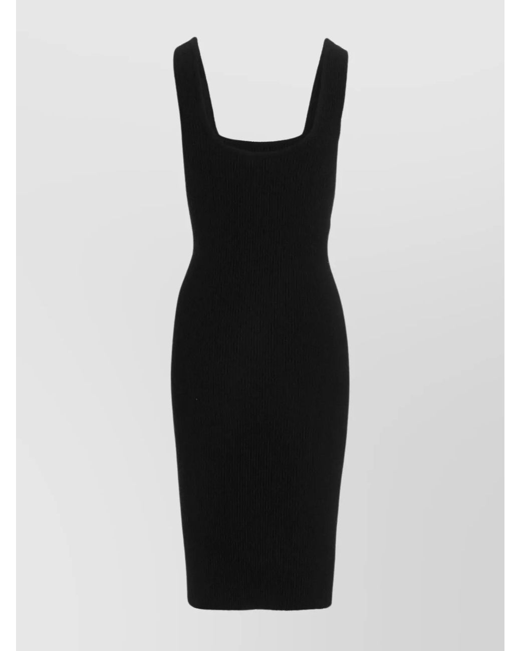 Wardrobe NYC Black Knit Midi Dress