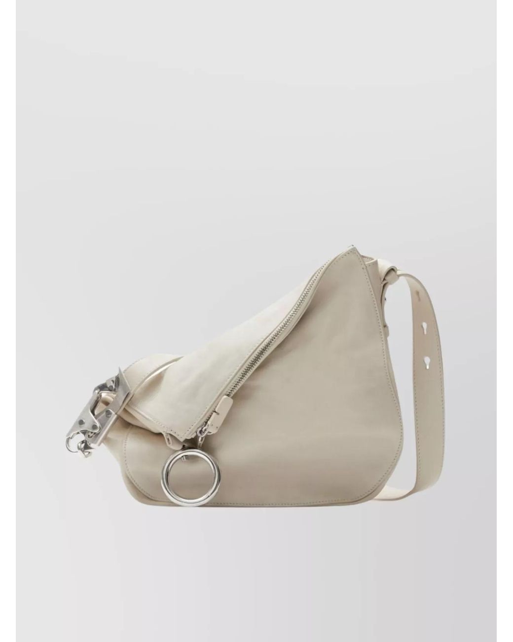 Burberry Natural Small Calf Leather Shoulder Bag