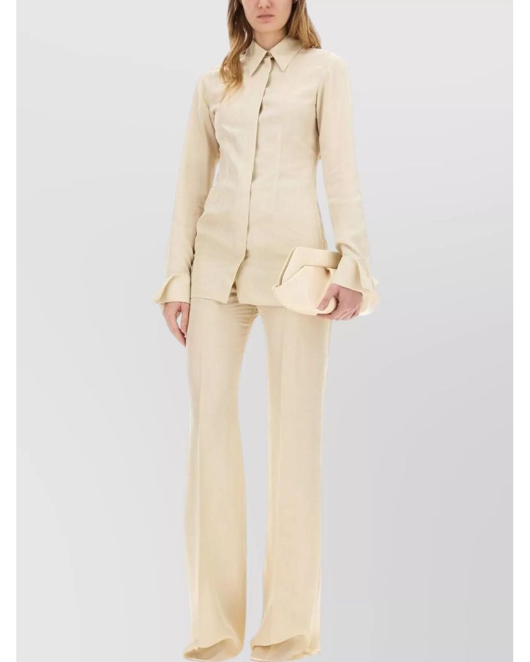 Sportmax Natural Slim-Fit Shirt