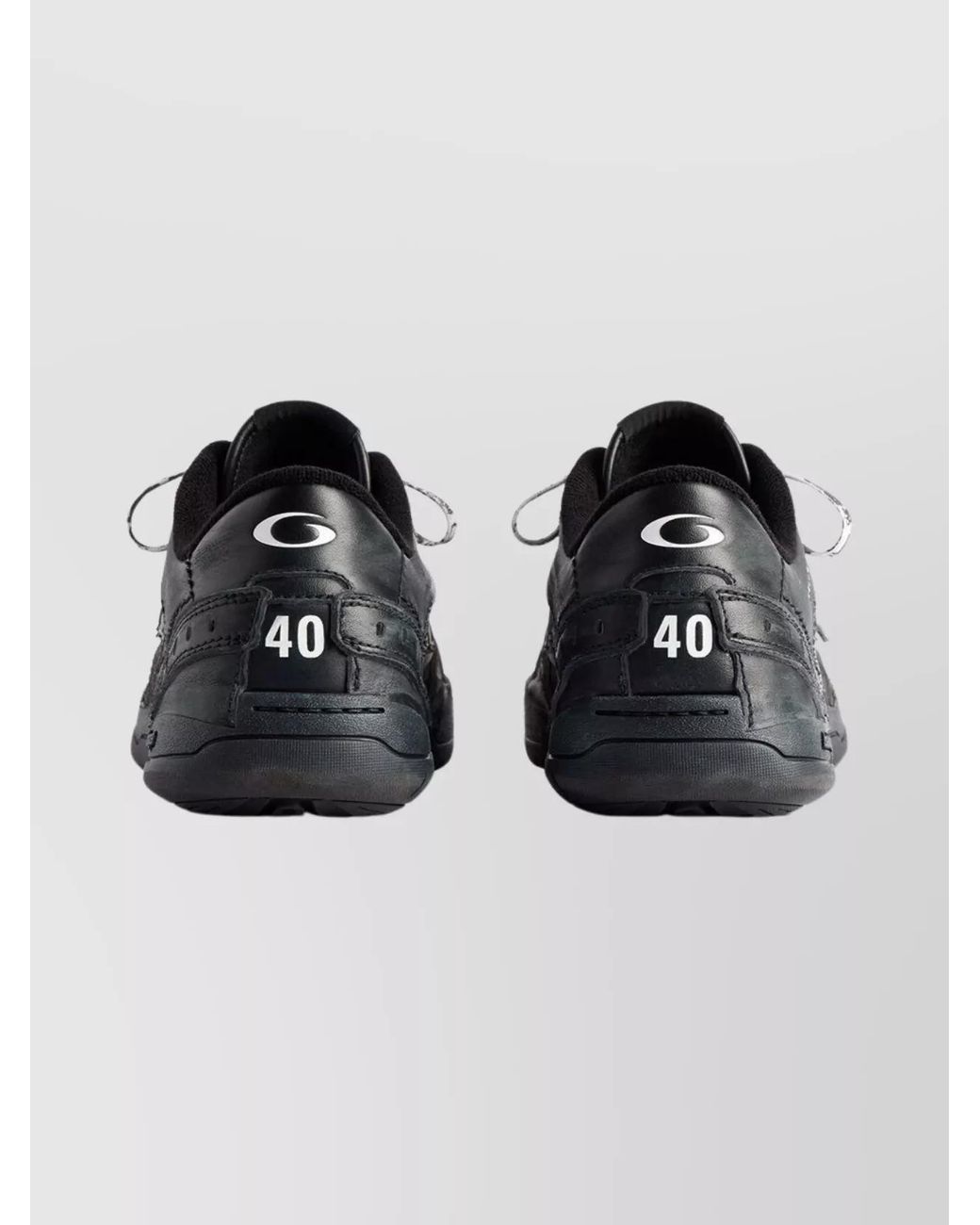 Balenciaga Multicolor Leather Low-Top Sneakers for men