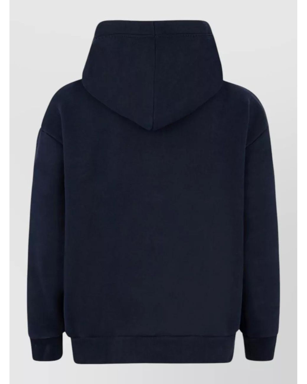 DSquared² Blue Cotton Hooded Zip Jacket for men
