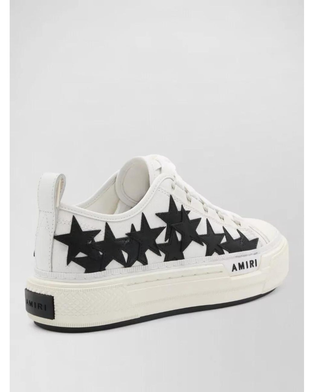Amiri White And Stars Court Sneakers