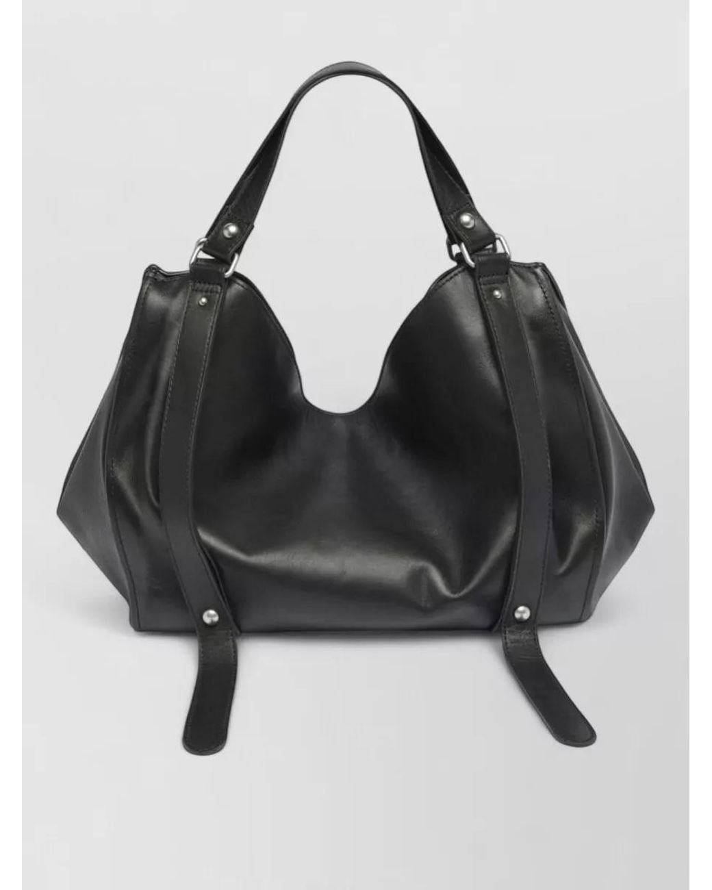 DIESEL Black Medium Leather Shoulder Bag