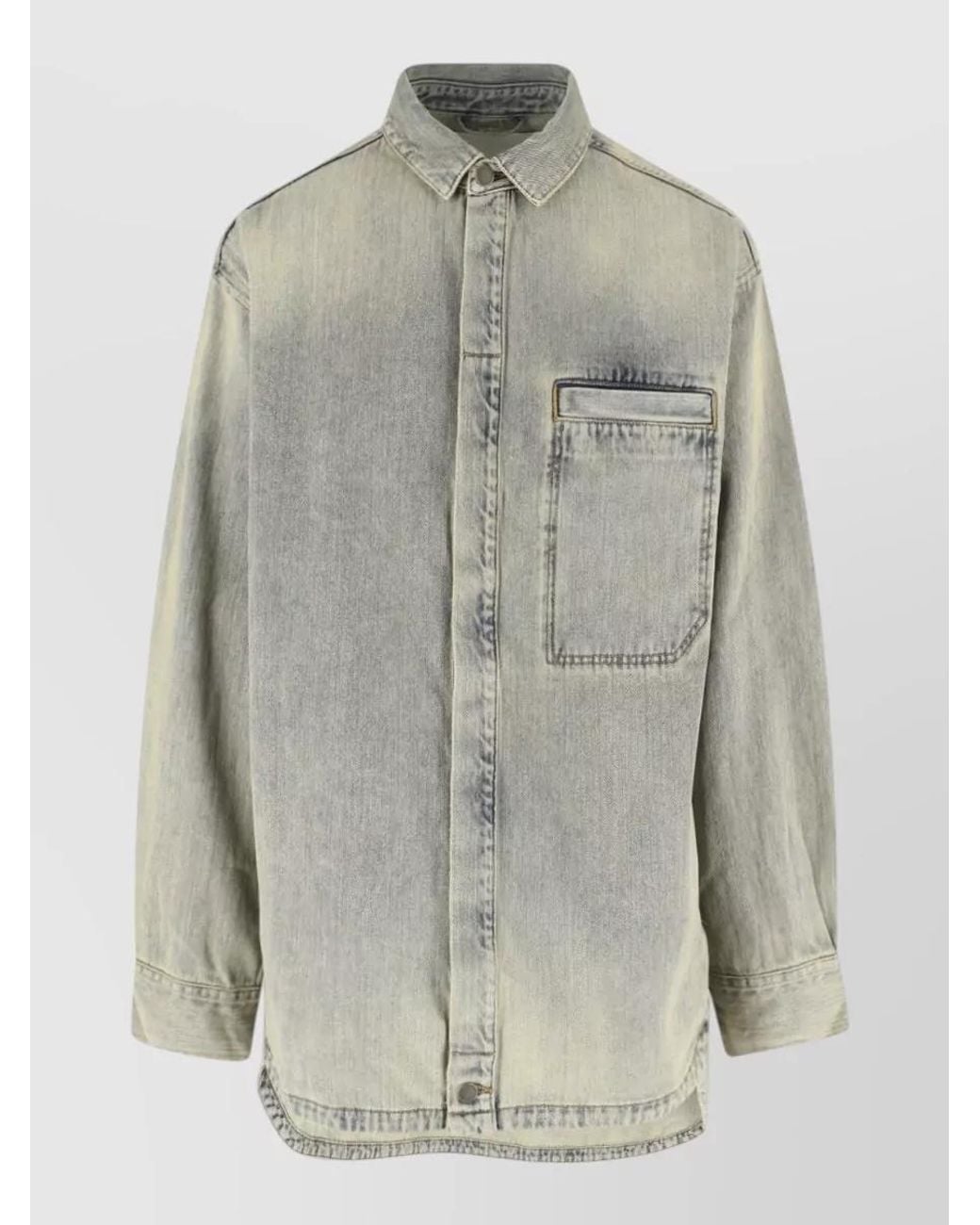 Entire studios Gray Denim Jeans for men