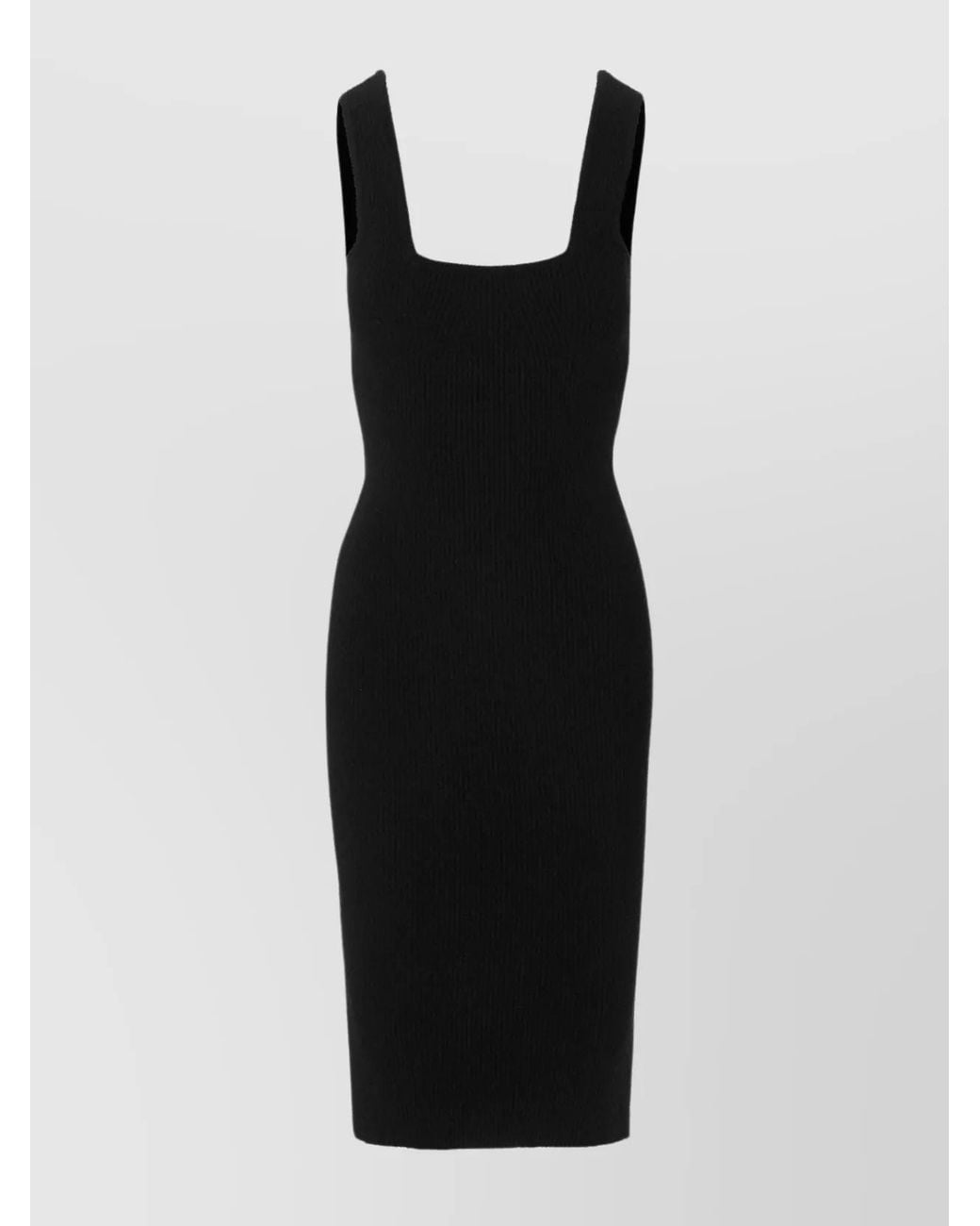Wardrobe NYC Black Knit Midi Dress