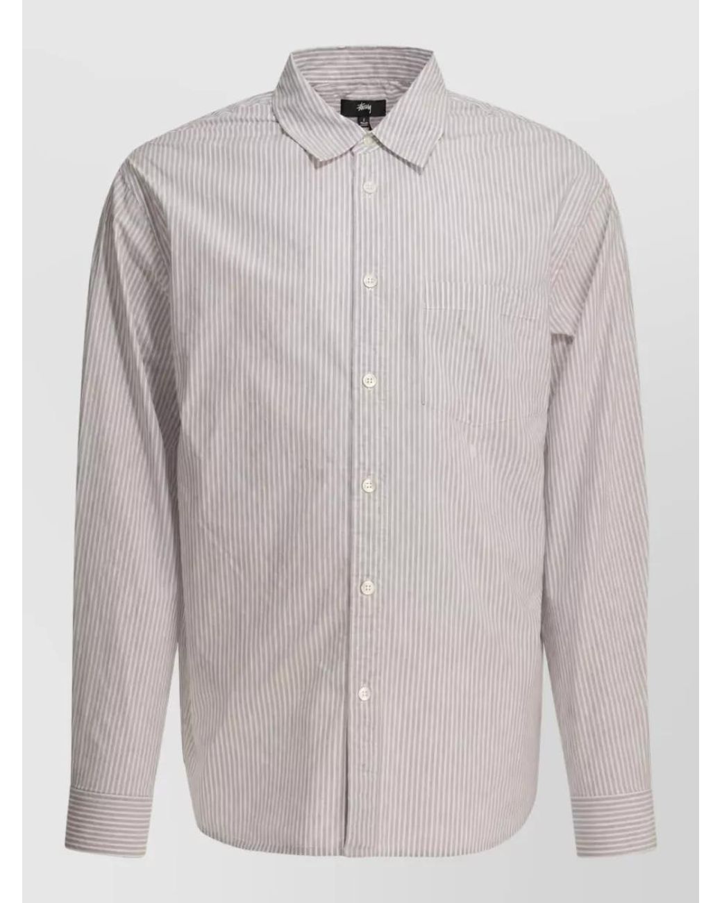 Stussy White Cotton Shirt for men