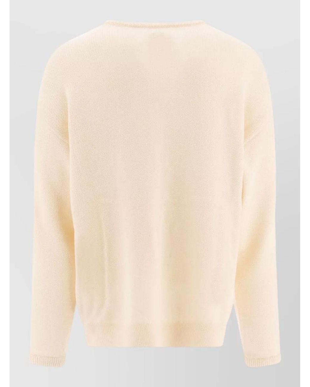 Nanamica Natural Wool Cotton Jumper for men