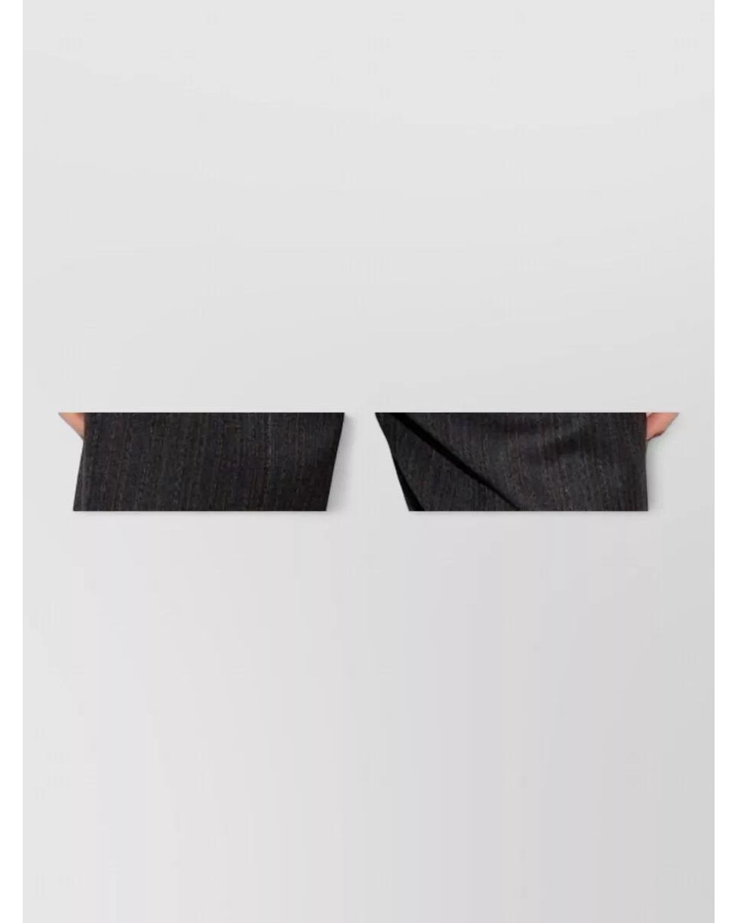 Moschino Gray Silk Wool Diamond Knit Bow Sweater