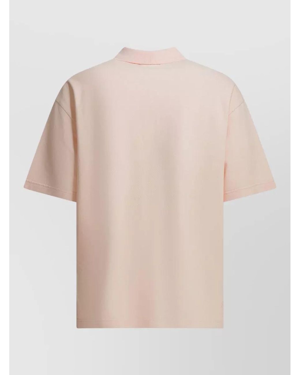 Maison Kitsuné Natural Cotton Polo Shirt for men