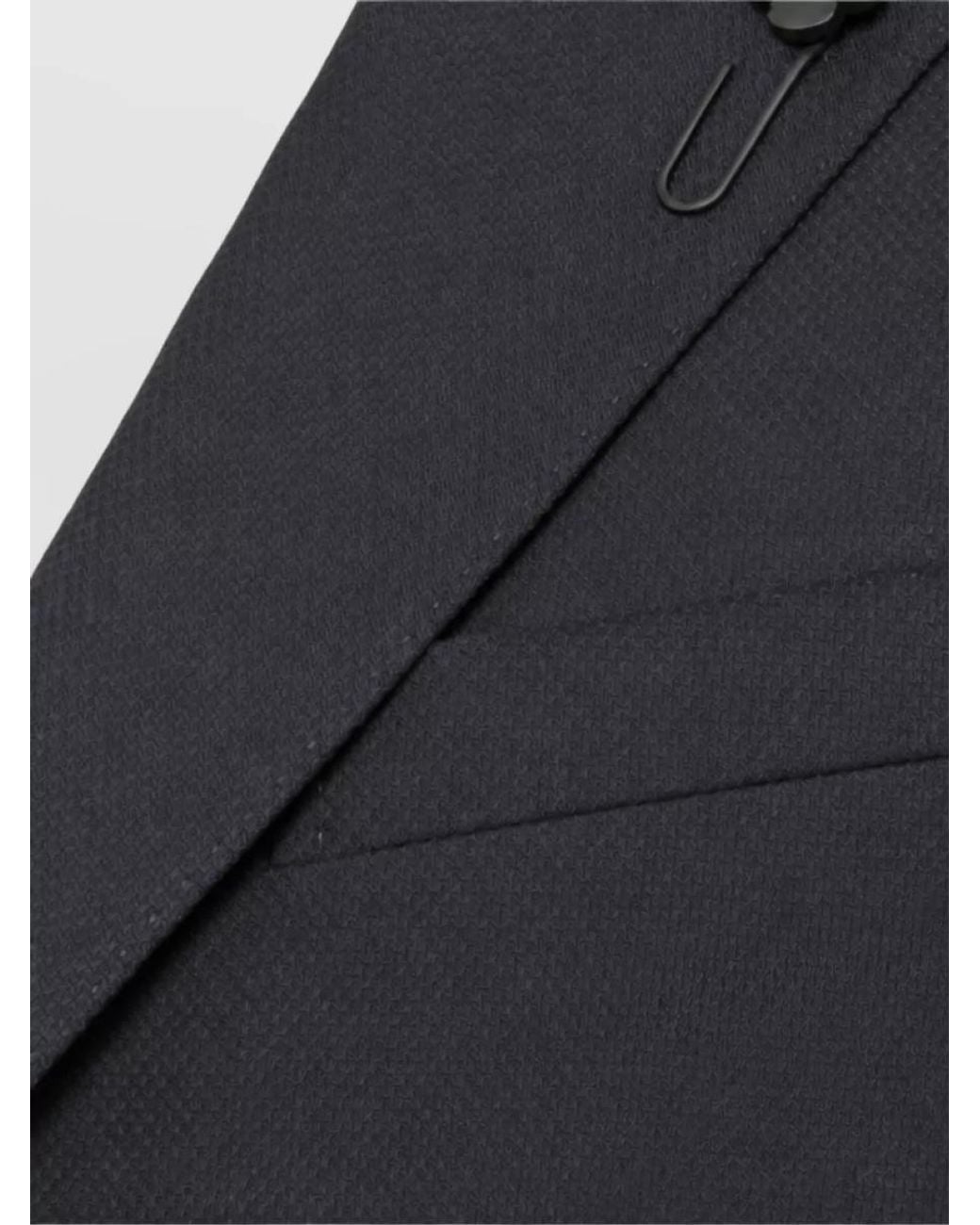 Lardini Blue Single-Breasted Blazer for men
