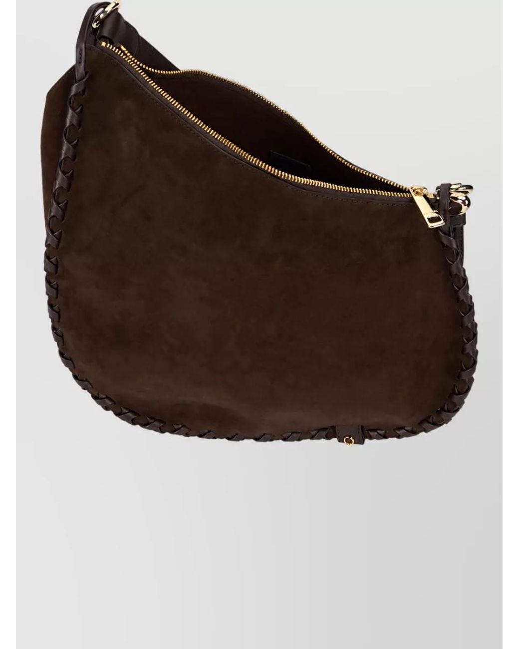 Orciani Brown Leather Shoulder Bag