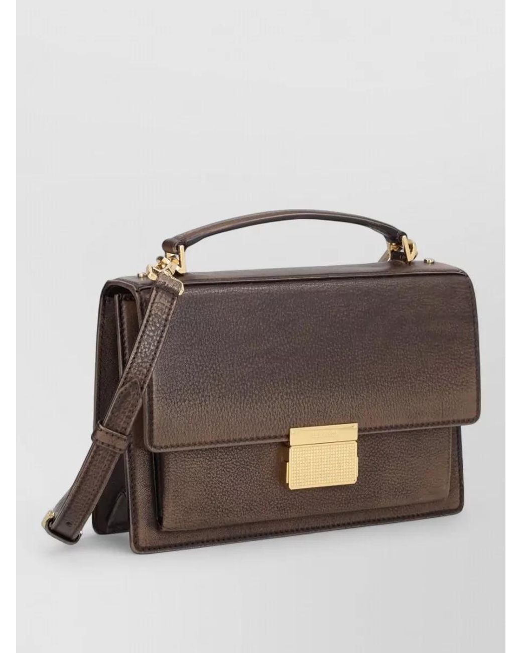 Golden Goose Deluxe Brand Brown Na Calf Leather Cross-Body Bag