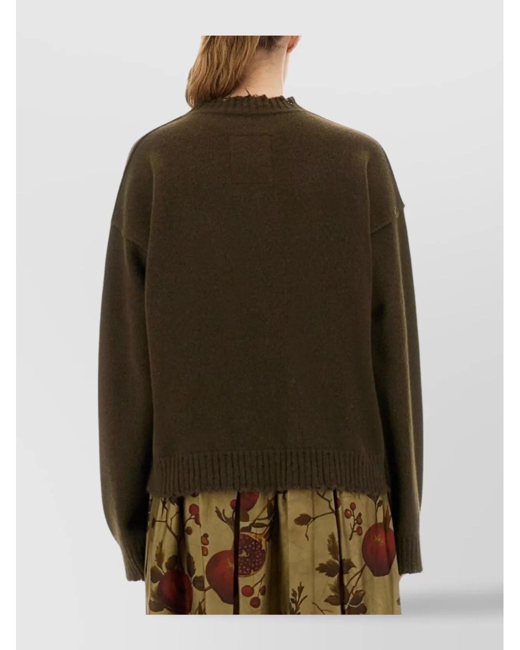 Uma Wang Green Cashmere Jumper