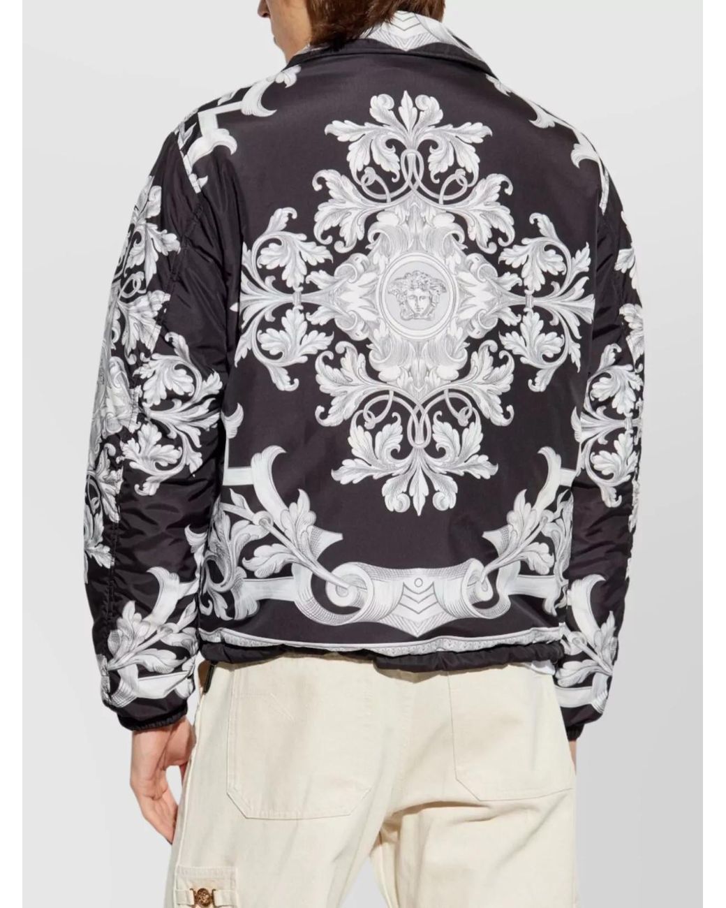 Versace Black Reversible Jacket for men