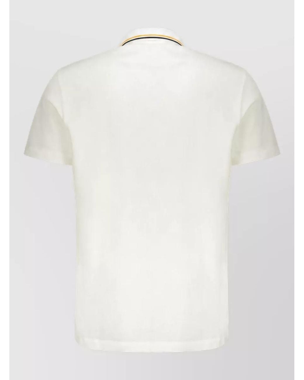 Versace Natural Cotton Polo Shirt for men