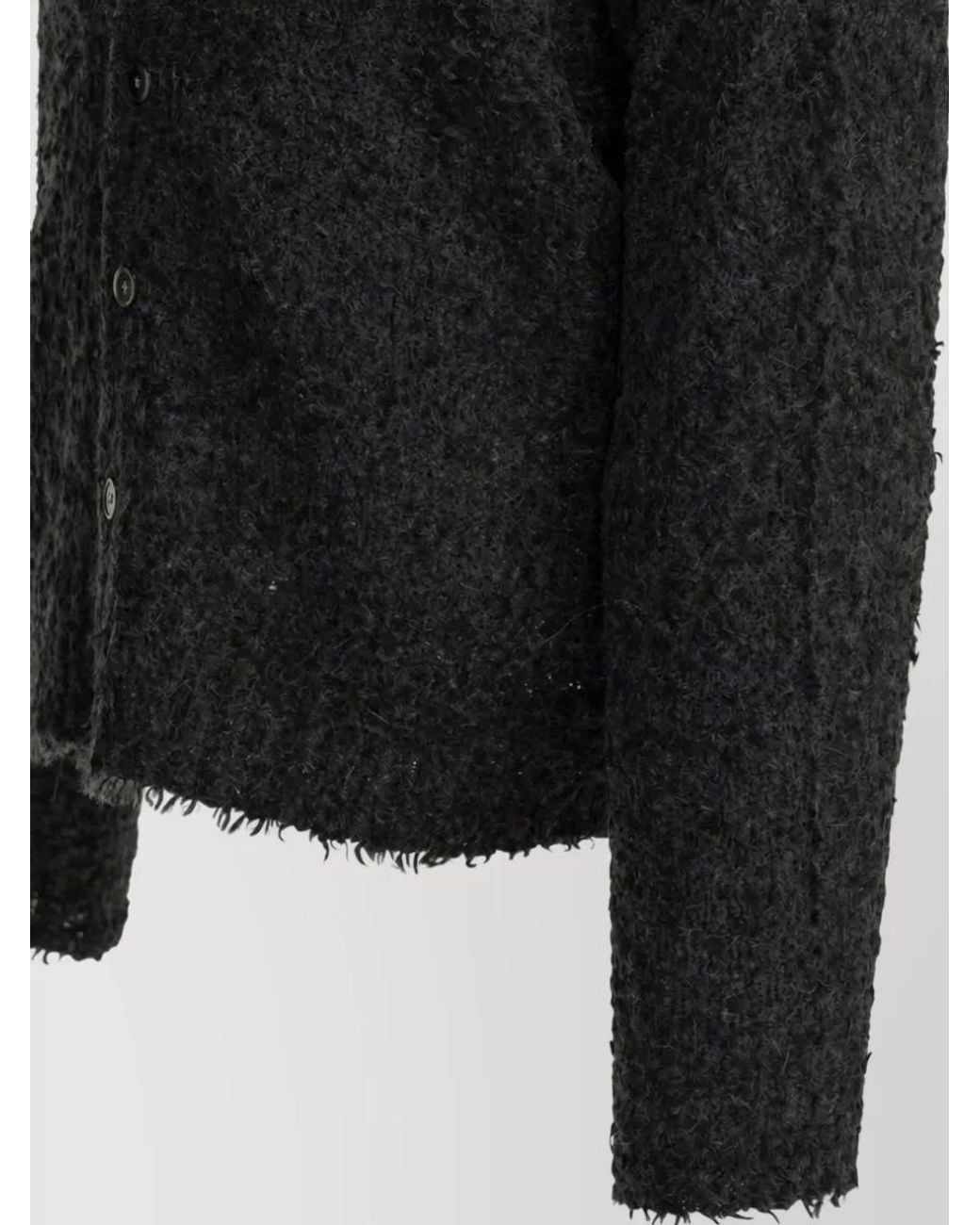 Stussy Black Knit Jacket for men