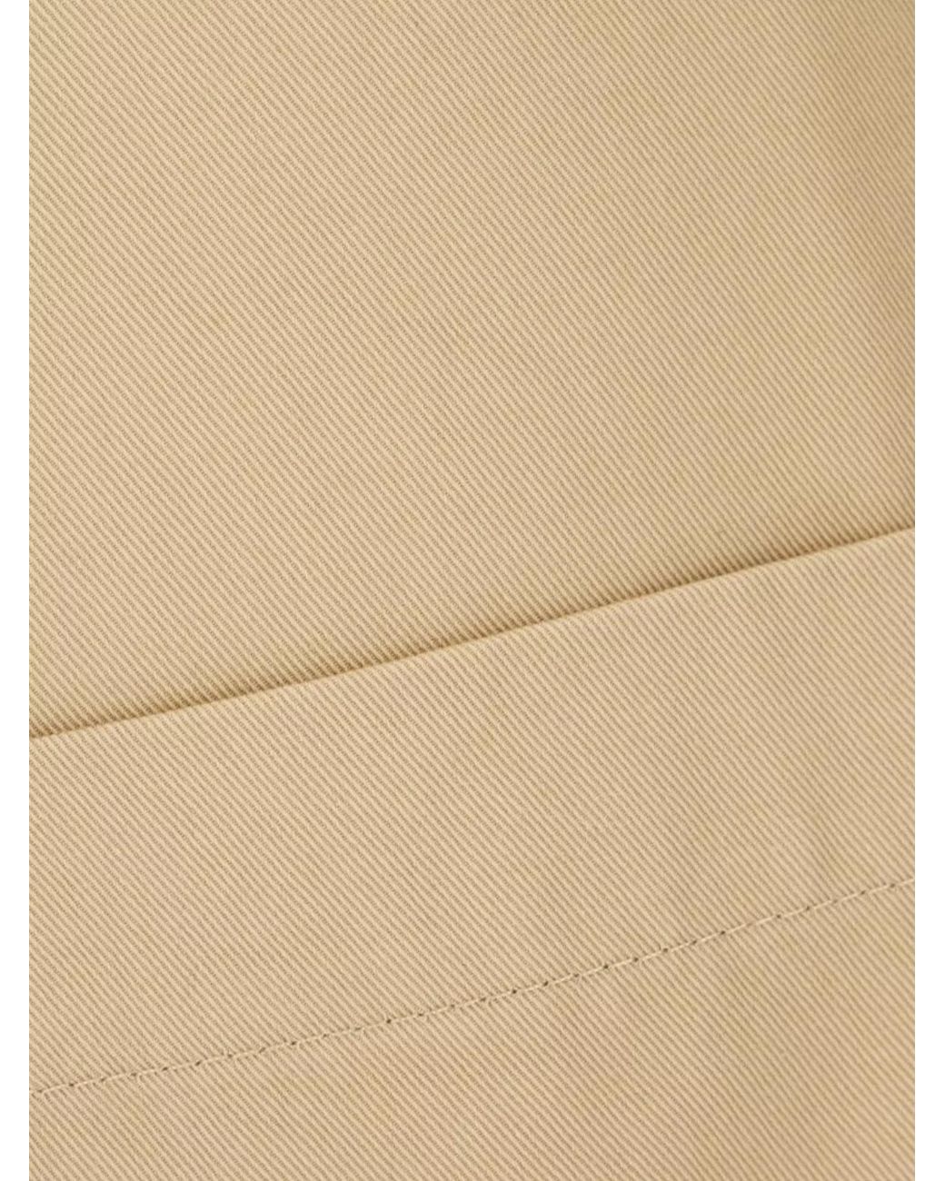 Quira Natural Cotton High-Rise Wide-Leg Trousers