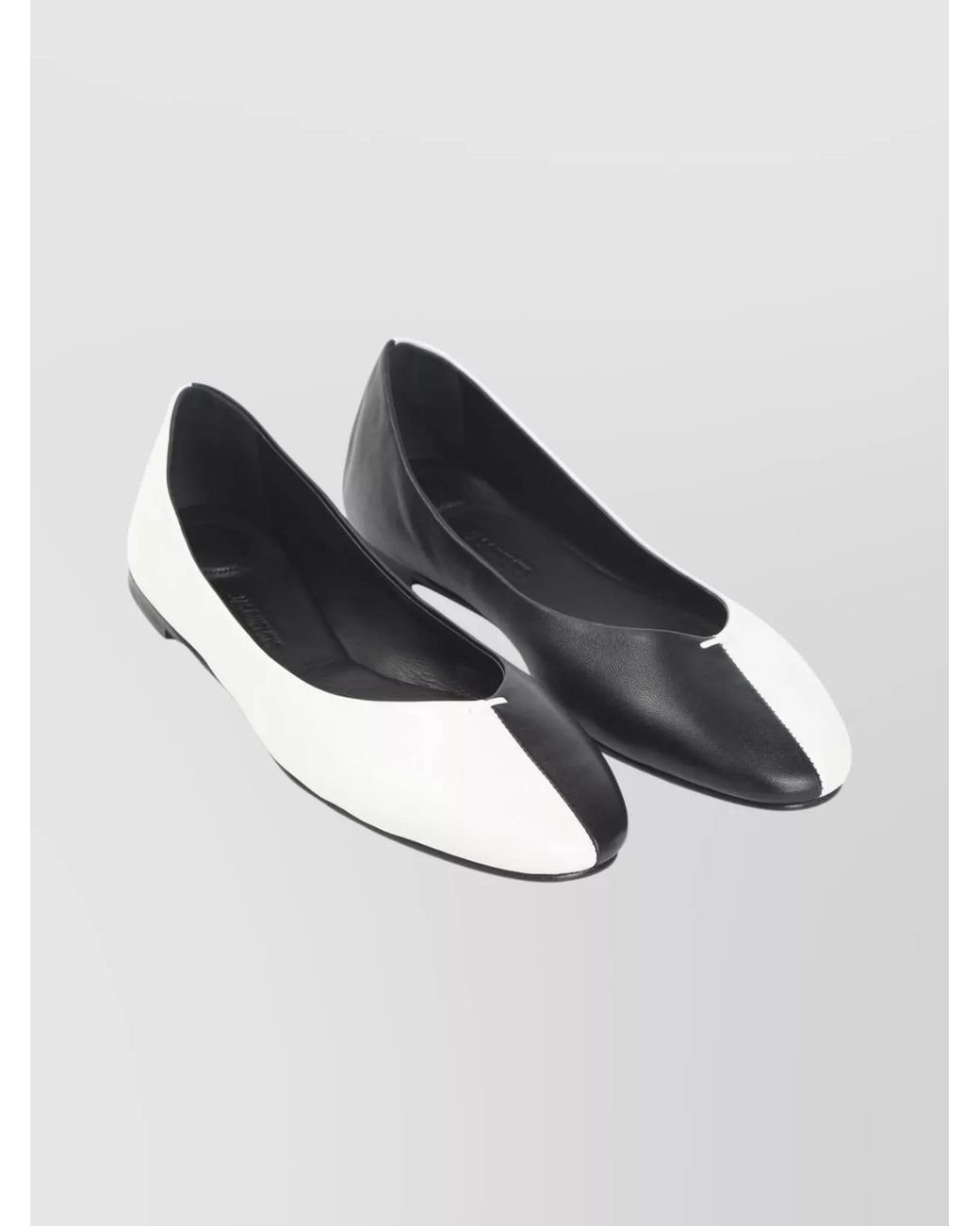 Jacquemus Multicolor Leather Two-Tone Ballerina Flats