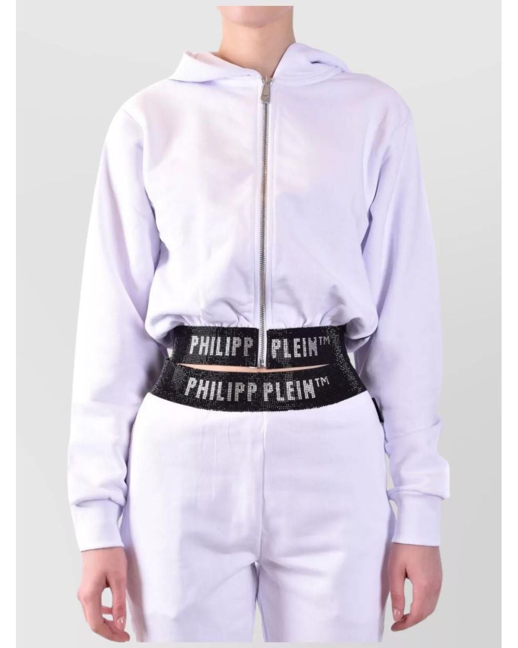 Philipp Plein White Cotton Blazer