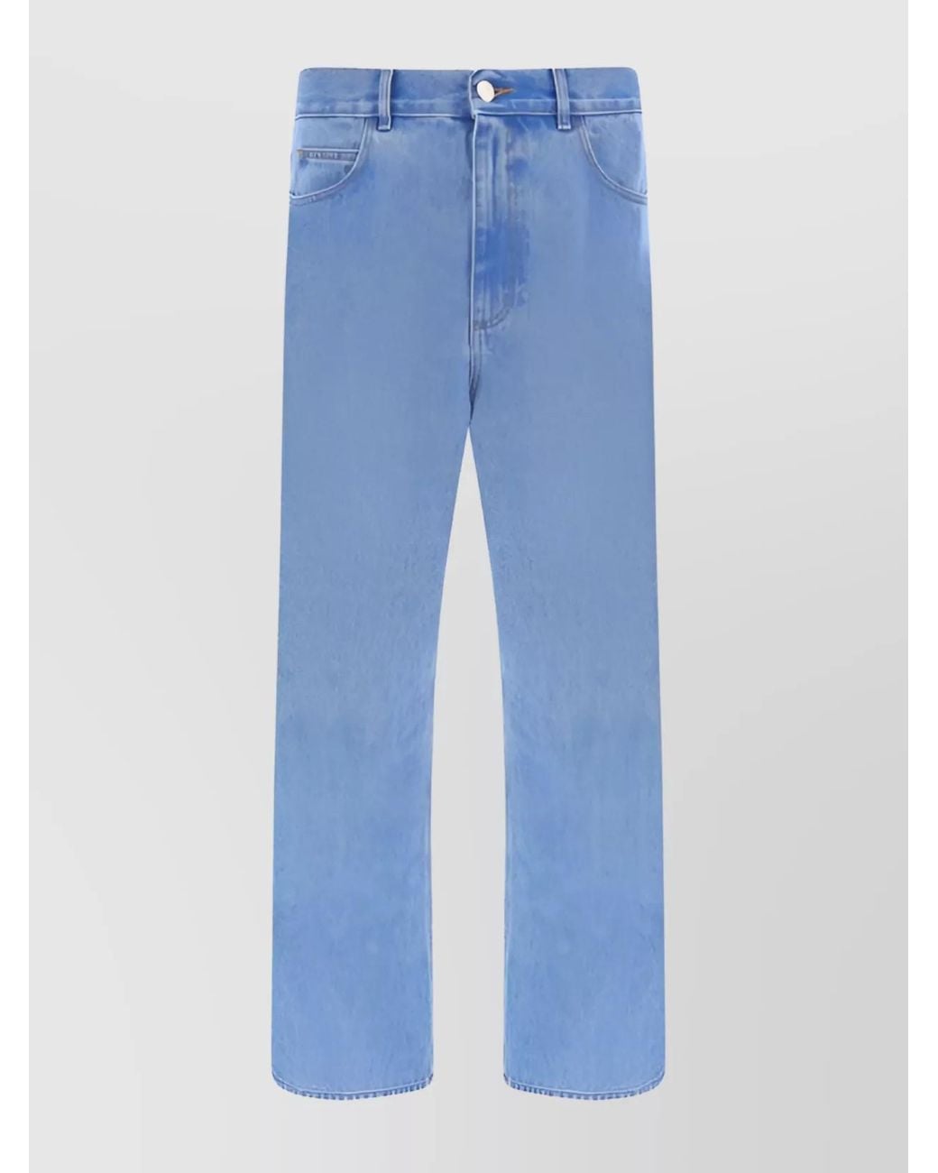 Marni Blue Denim Straight-Leg Jeans for men