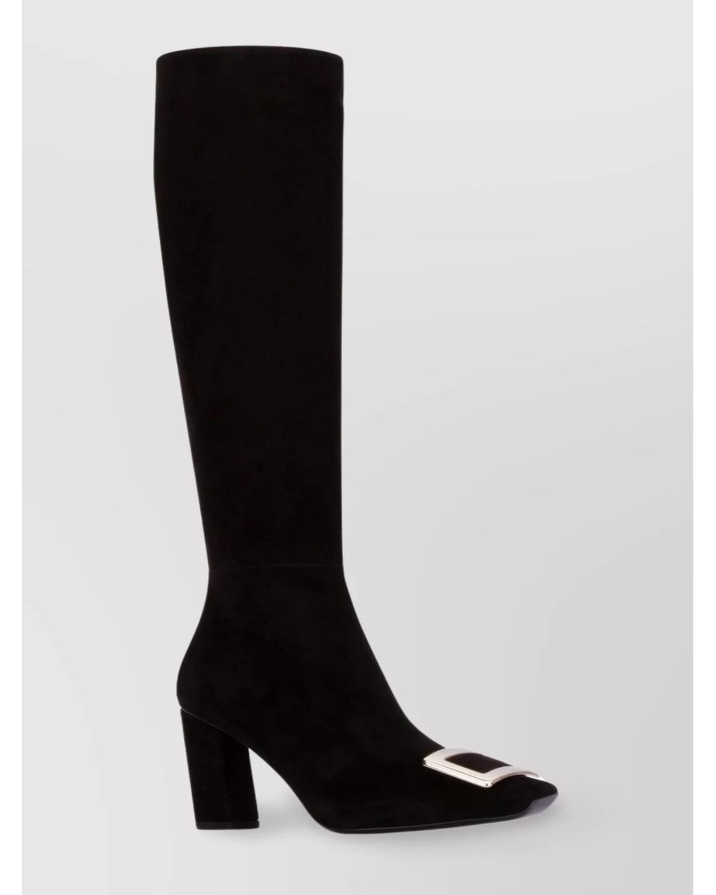 Roger Vivier Black Leather Boots
