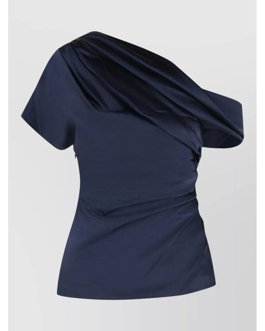 Jonathan Simkhai Blue Acetate Top