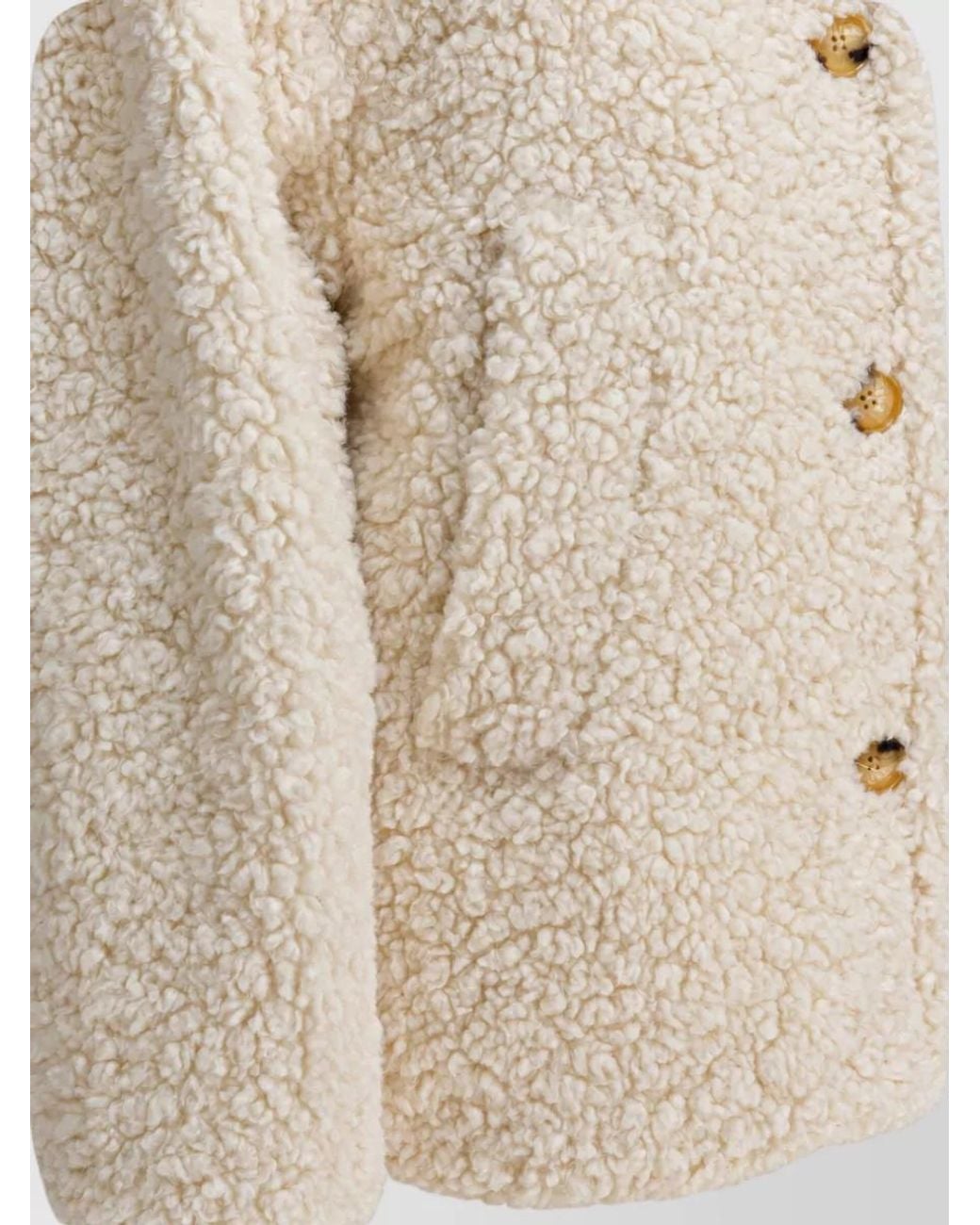 Tatras Natural Faux Fur Coat