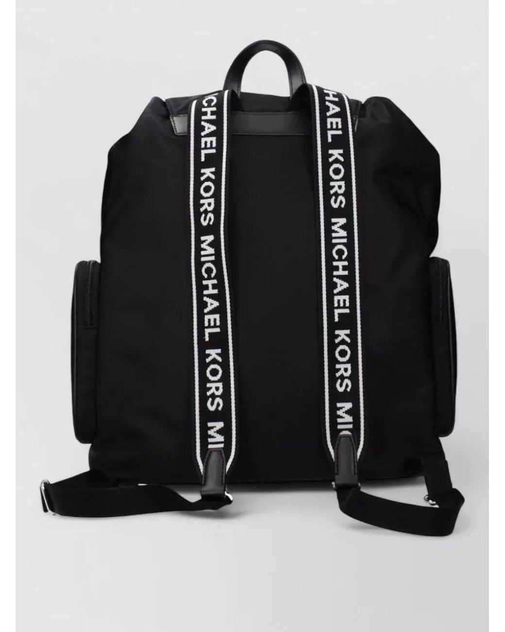 Michael Kors Black Fabric Backpack