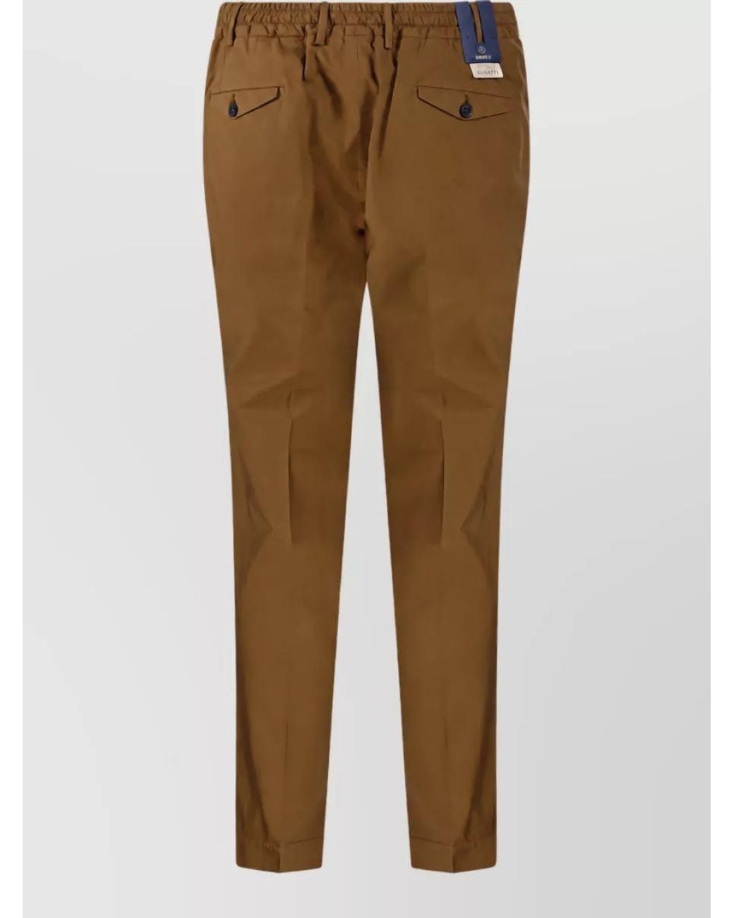 Santaniello Brown Chino Shorts for men