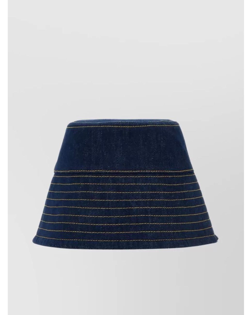 Patou Blue Denim Bucket Hat