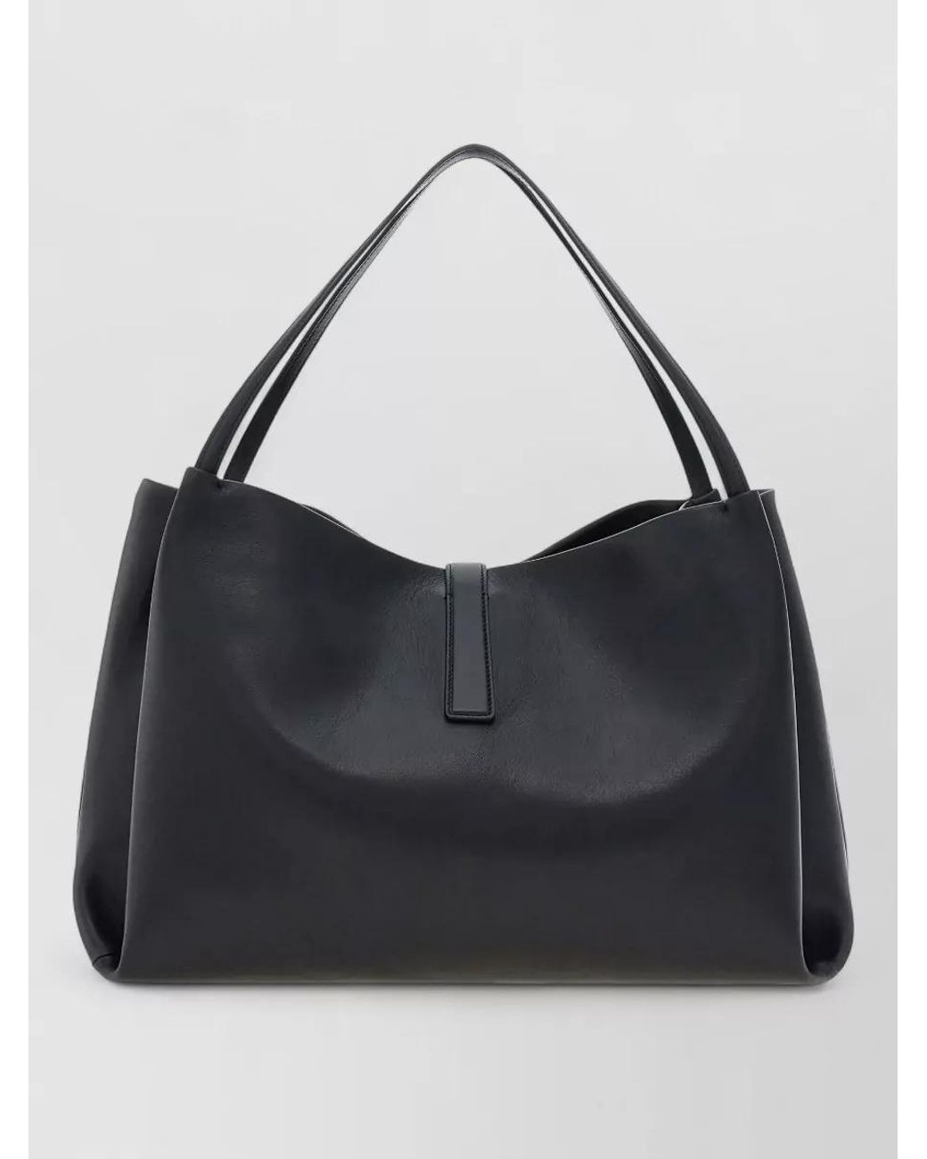 Ferragamo Black Tote M Leather Tote Bag