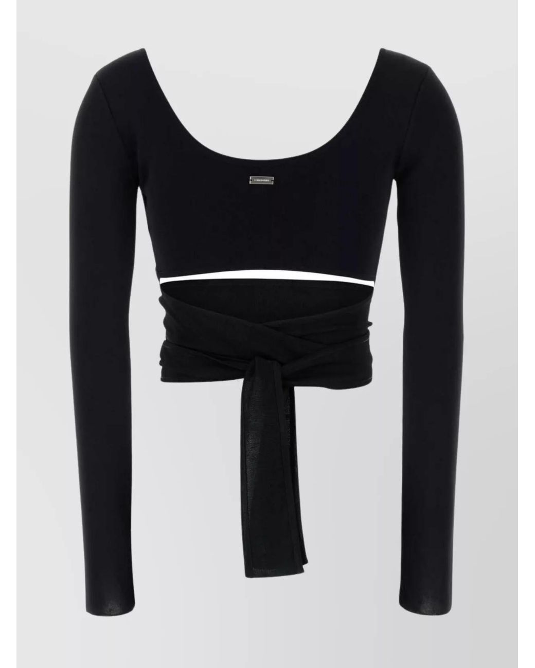 Ferragamo Black Viscose Cardigan