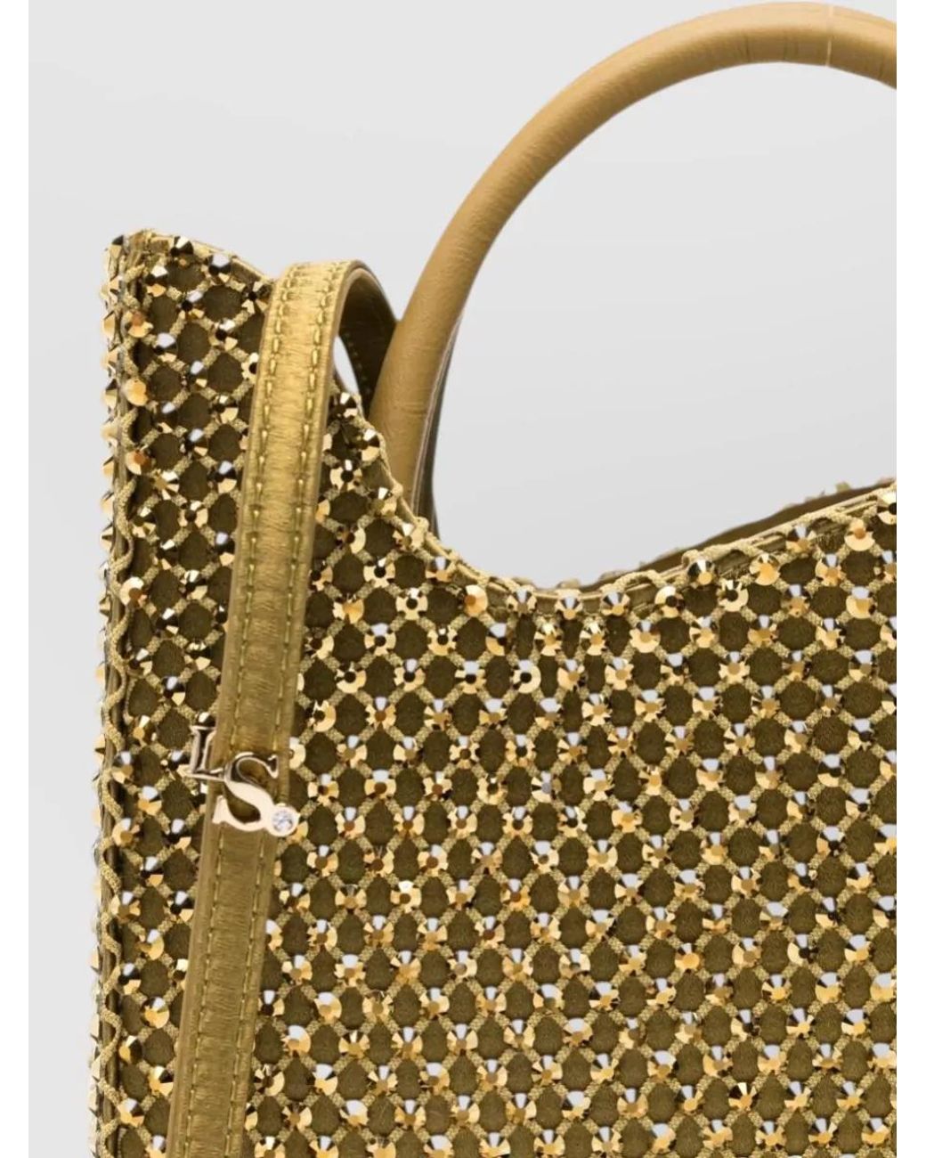 Le Silla Metallic Clutch Bag