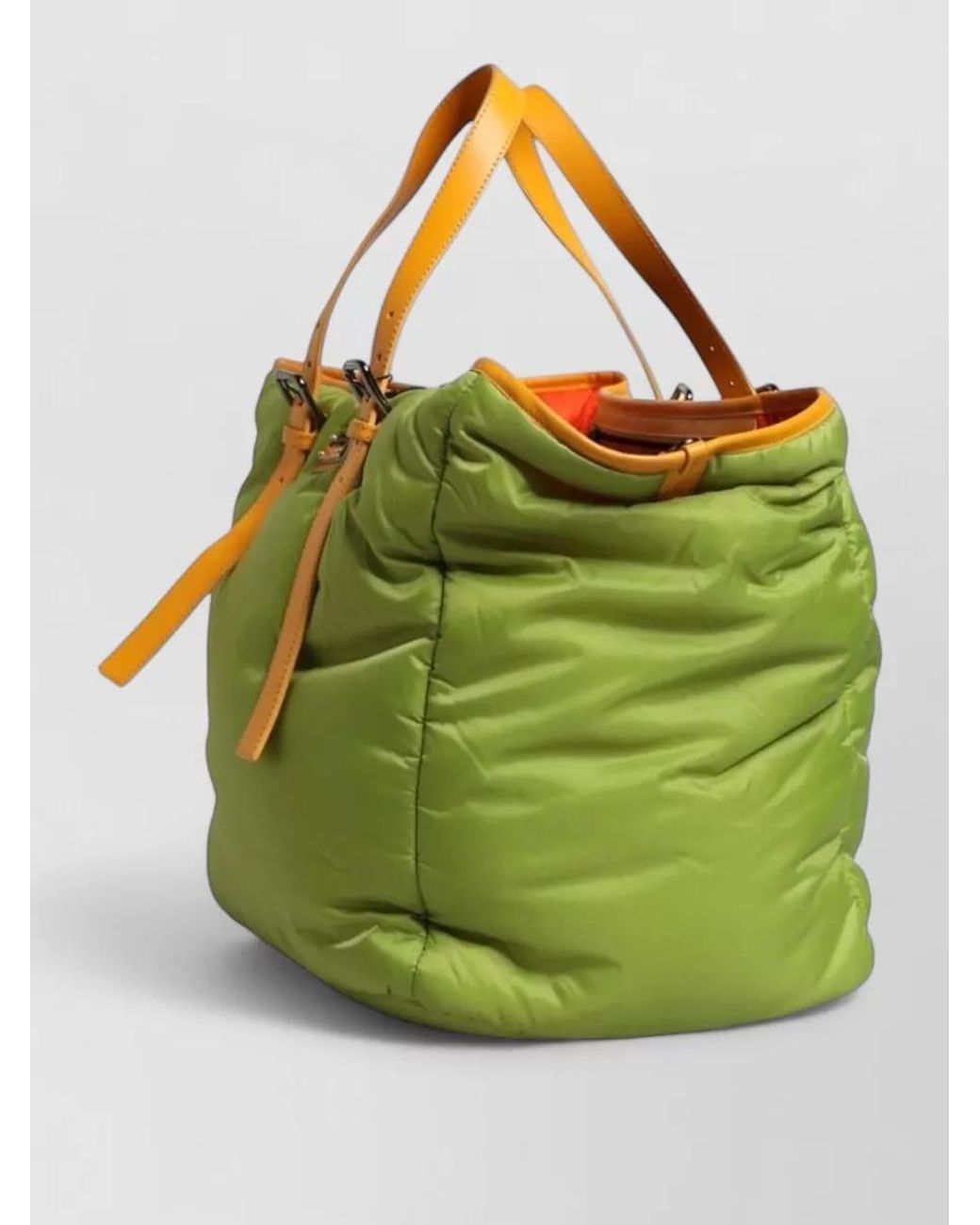 Dolce & Gabbana Green Daily Nylon Quilted Shoulder Bag