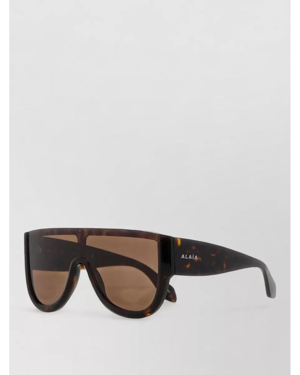 Alaïa Brown Printed Sunglasses