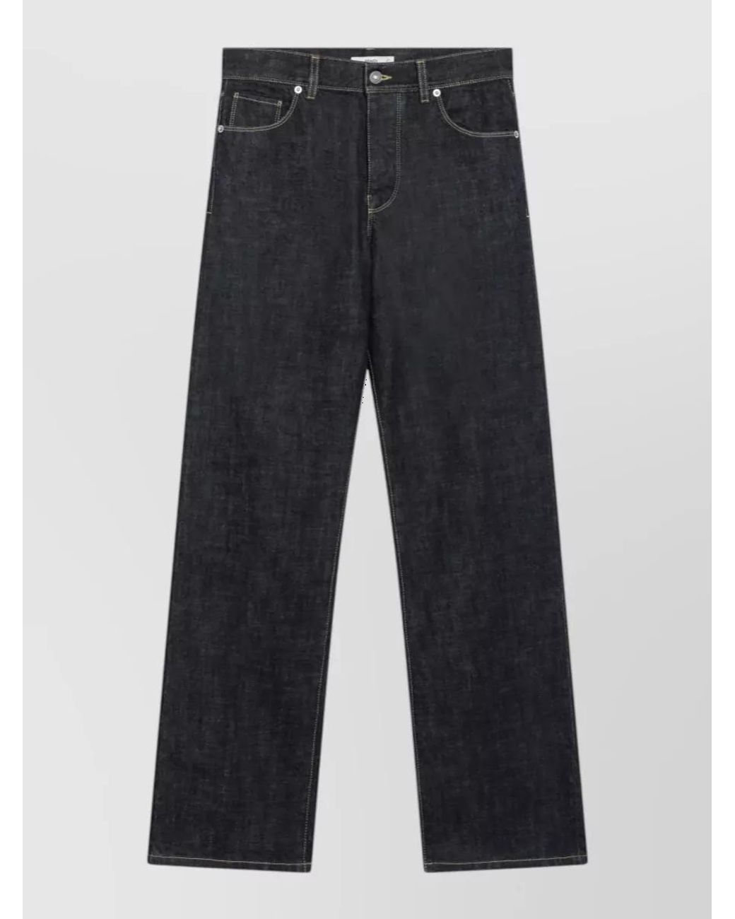 Fendi Blue Regular-Fit Denim Jeans