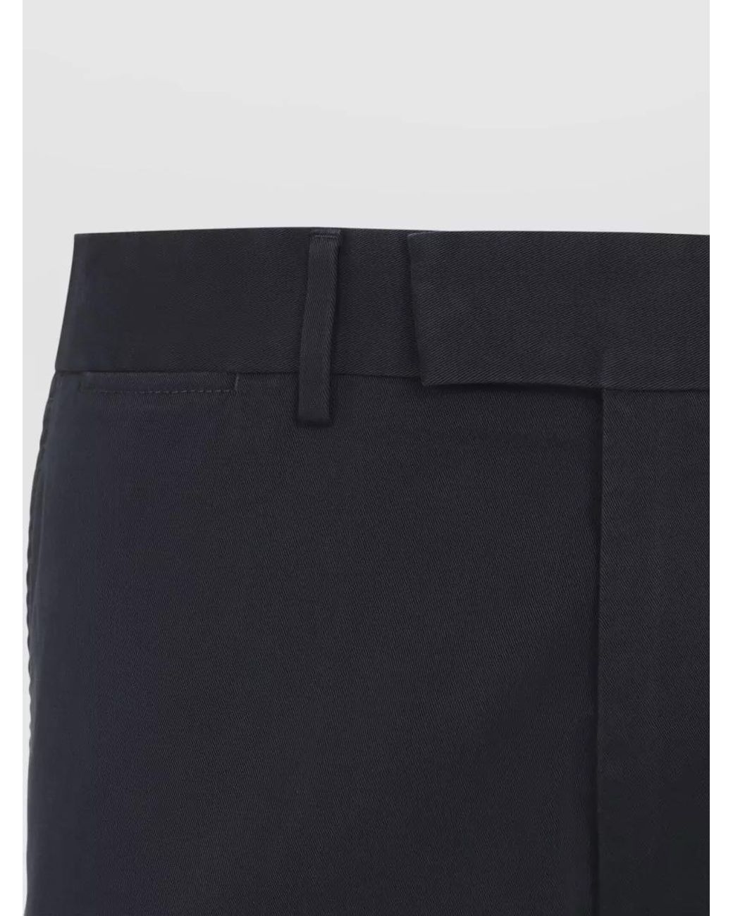 Tom Ford Blue Cotton Slim Straight-Leg Chino Trousers for men