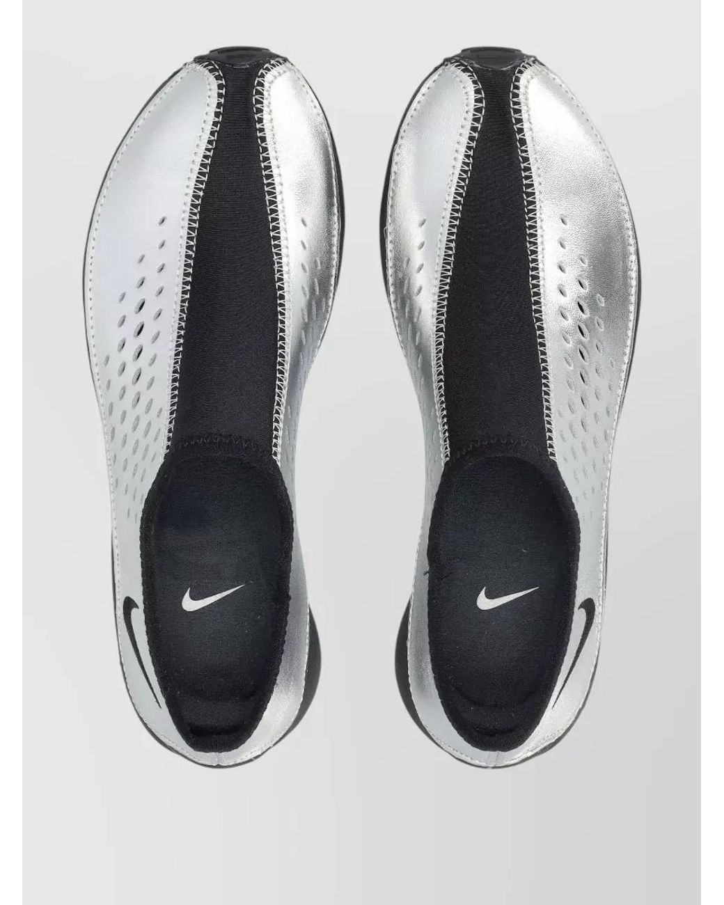 Nike Multicolor Leather Slip-On Sneakers