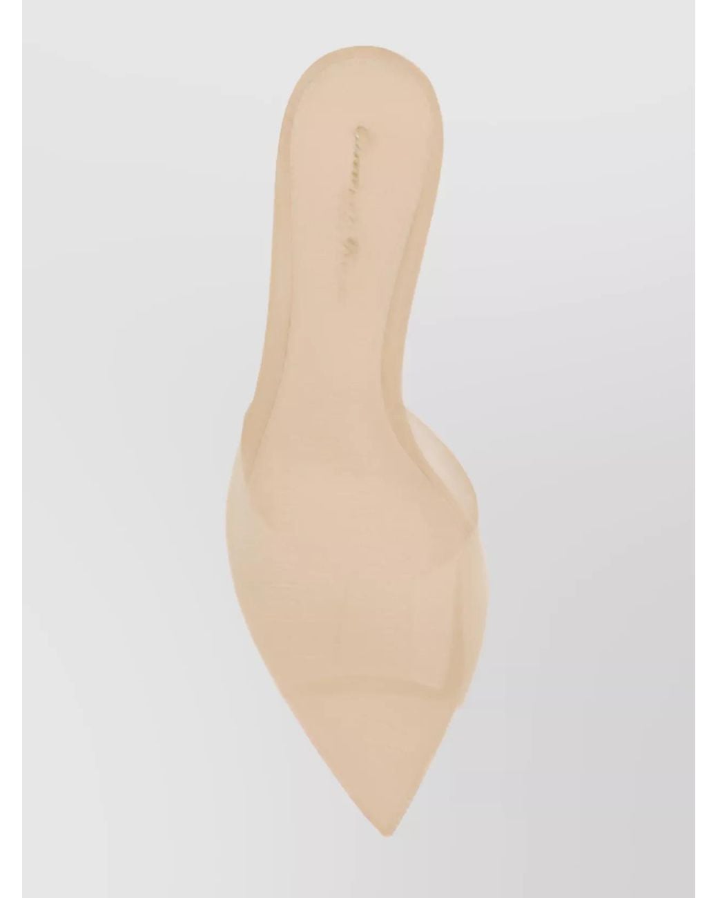 Gianvito Rossi White Patent Leather Mules