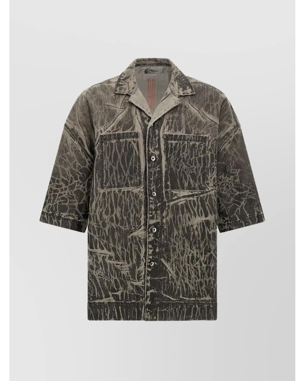 Rick Owens Gray 'Magnum Tommy' Shirt for men